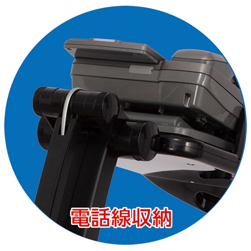 アスカ テレホンスタンドフレックス ブラック TS9802BK 1台(ご注文単位1台)【直送品】