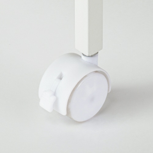 アスカ 木製ファイルワゴン 2段 ホワイト FWG02W 1台(ご注文単位1台)【直送品】