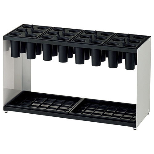 テラモト モノシュート傘立 24本用 ホワイト UB-290-024-8 1台（ご注文単位1台）【直送品】