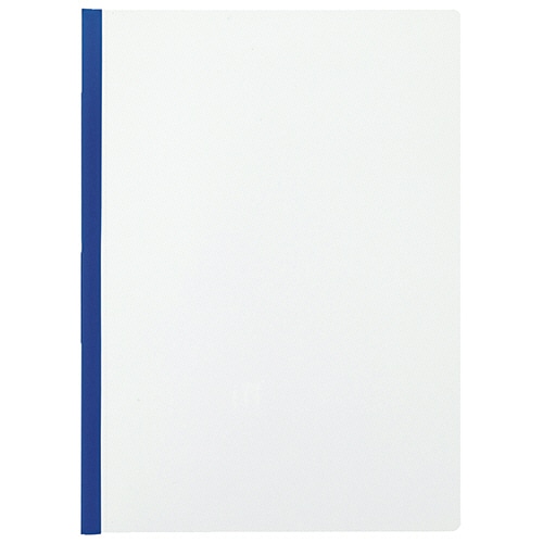 TANOSEE レールホルダー(エコノミータイプ) A4タテ 10枚収容 青 1セット(150冊:30冊×5パック)/セット（ご注文単位1セット）【直送品】