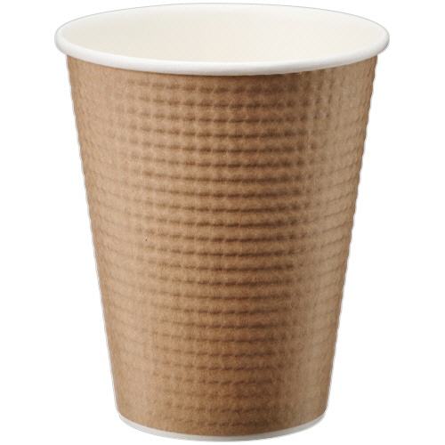 サンナップ エンボスカップ 260mL(9オンス) 未晒し C2640EMFS 1セット(1000個:40個×25パック)/セット(ご注文単位1セット)【直送品】