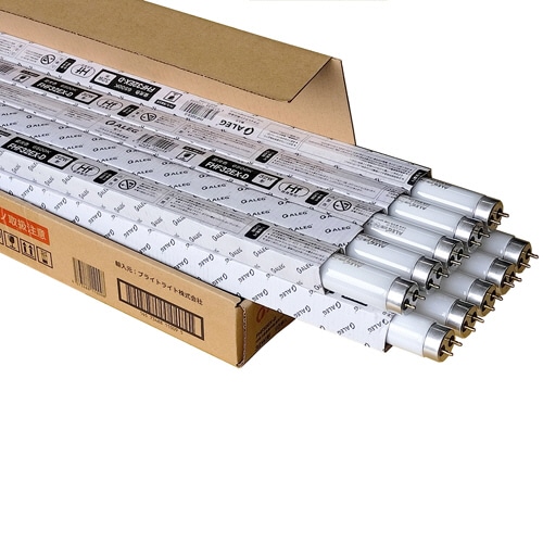 ブライトライト ALEG Hf形直管蛍光ランプ 32W形 昼光色 FHF32EX-D 1セット(10本)/セット(ご注文単位1セット)【直送品】