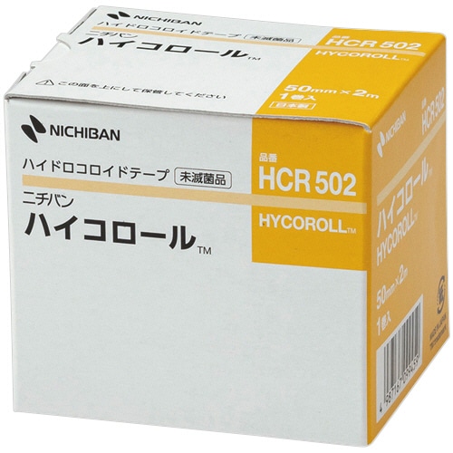 ニチバン ハイコロール 50mm×2m HCR502 1巻(ご注文単位1巻)【直送品】