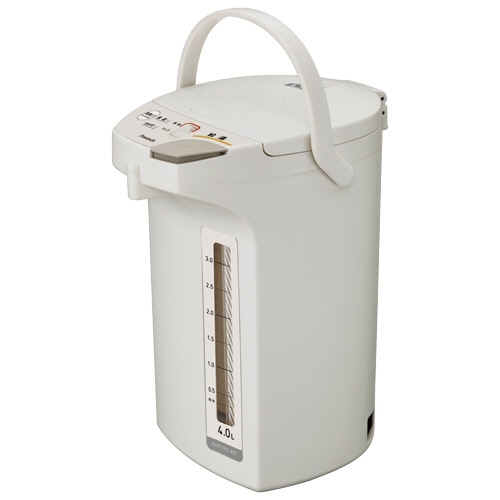 ピーコック 電気給湯ポット(省エネタイプ) 4.0L ライトグレー WMS-40 HL 1台（ご注文単位1台）【直送品】