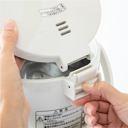 ピーコック 電気給湯ポット(省エネタイプ) 4.0L ライトグレー WMS-40 HL 1台(ご注文単位1台)【直送品】