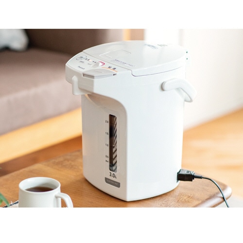 ピーコック 電気給湯ポット(省エネタイプ) 4.0L ライトグレー WMS-40 HL 1台(ご注文単位1台)【直送品】