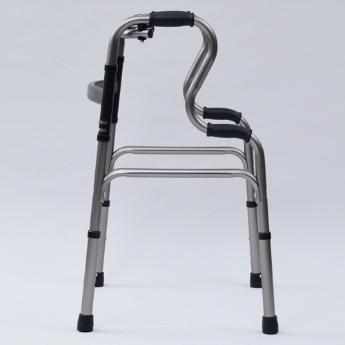 YAMAZEN 3WAY歩行器 ガンメタル KFW-08A-GM 1台(ご注文単位1台)【直送品】