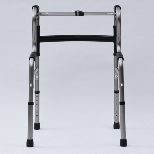 YAMAZEN 3WAY歩行器 ガンメタル KFW-08A-GM 1台(ご注文単位1台)【直送品】