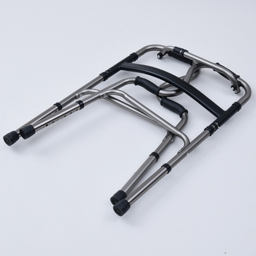 YAMAZEN 3WAY歩行器 ガンメタル KFW-08A-GM 1台(ご注文単位1台)【直送品】