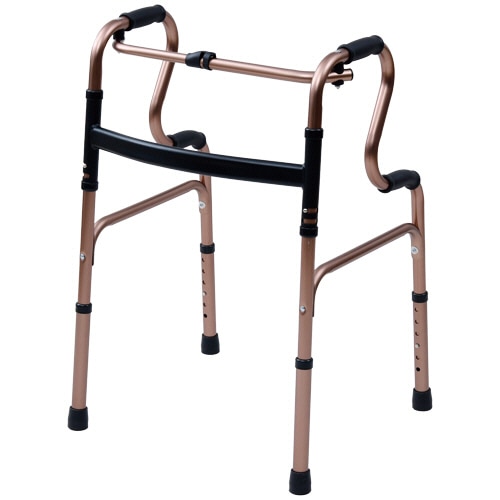YAMAZEN 3WAY歩行器 ブロンズ KFW-08A-BZ 1台（ご注文単位1台）【直送品】