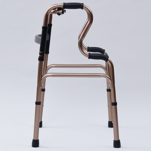 YAMAZEN 3WAY歩行器 ブロンズ KFW-08A-BZ 1台(ご注文単位1台)【直送品】