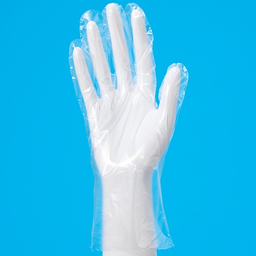 クラフトマン HDポリエチレン手袋 S 半透明 HDPGHK-01 100枚/パック(ご注文単位1パック)【直送品】
