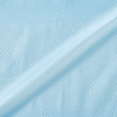 ファーストレイト PEエプロン優 袖なし ブルー FR-6675 50枚/パック(ご注文単位1パック)【直送品】