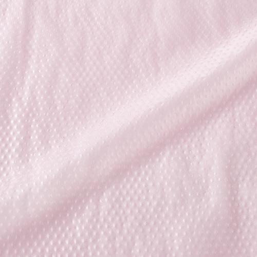 ファーストレイト PEエプロン優 袖なし ピンク FR-6676 50枚/パック（ご注文単位1パック）【直送品】