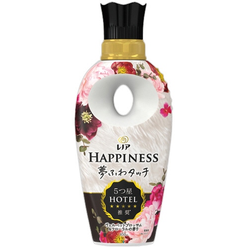 P&G レノアハピネス 夢ふわタッチ ヴェルベットブロッサム&フローラルの香り 本体 450mL 1本（ご注文単位1本）【直送品】