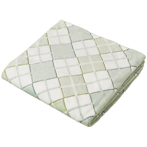 大津コーポレーション ねむりの森 オールシーズンケット シングル グリーン OSK6810-4 1枚（ご注文単位1枚）【直送品】