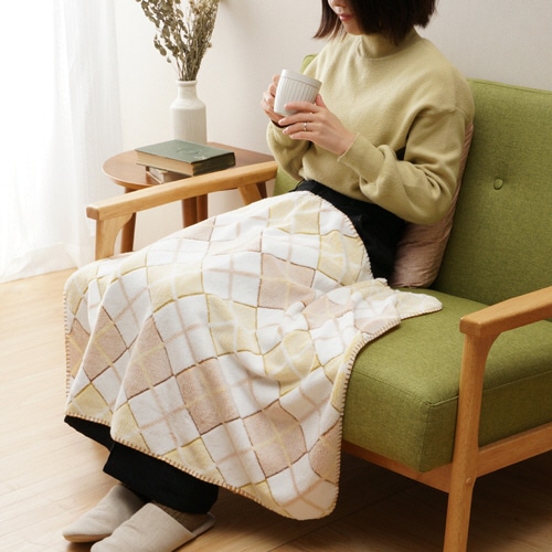 大津コーポレーション ねむりの森 オールシーズンケット クォーター ベージュ CH6810-3 1枚(ご注文単位1枚)【直送品】