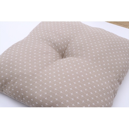 イケヒコ・コーポレーション 座布団 詩織 ベージュ 1組(2枚)/パック（ご注文単位1パック）【直送品】