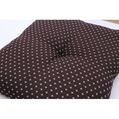 イケヒコ・コーポレーション 座布団 詩織 ブラウン 1組(2枚)/パック（ご注文単位1パック）【直送品】