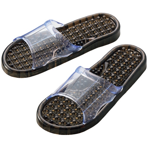 オカザキ マルチサンダル L ブラック 1足(ご注文単位1足)【直送品】