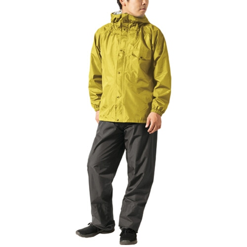 マック デイリーレインスーツ マスタード LL AS-5120 1着（ご注文単位1着）【直送品】