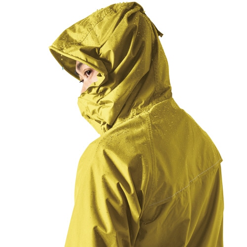 マック デイリーレインスーツ マスタード EL AS-5120 1着(ご注文単位1着)【直送品】