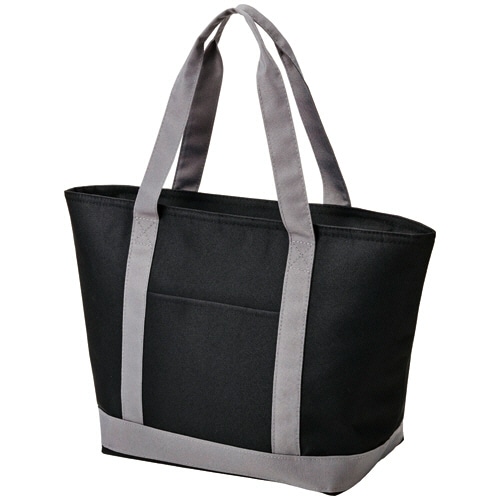 トルネ 保冷トートバッグ ワイド 14.5L ブラック P-3615 1個（ご注文単位1個）【直送品】