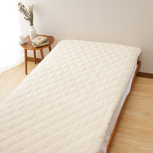 大津コーポレーション ねむりの森 マイクロボア敷パッド ベージュ SP6720-3 1枚(ご注文単位1枚)【直送品】