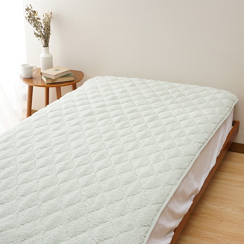 大津コーポレーション ねむりの森 マイクロボア敷パッド グリーン SP6720-4 1枚(ご注文単位1枚)【直送品】