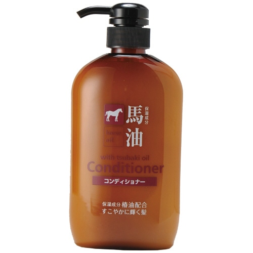 ティケイコーポレーション 馬油 コンディショナー 本体 600mL 1本（ご注文単位1本）【直送品】