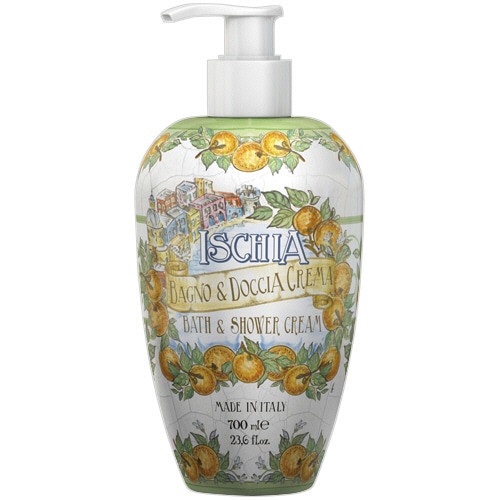三和トレーディング RUDY Le Maioliche ビューティー バス&シャワークリームソープ イスキア 700mL 1本（ご注文単位1本）【直送品】