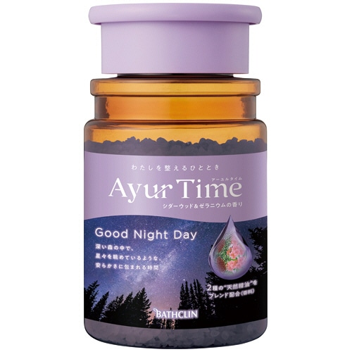 バスクリン アーユルタイム グッドナイトデイ ボトル 520g 1本（ご注文単位1本）【直送品】