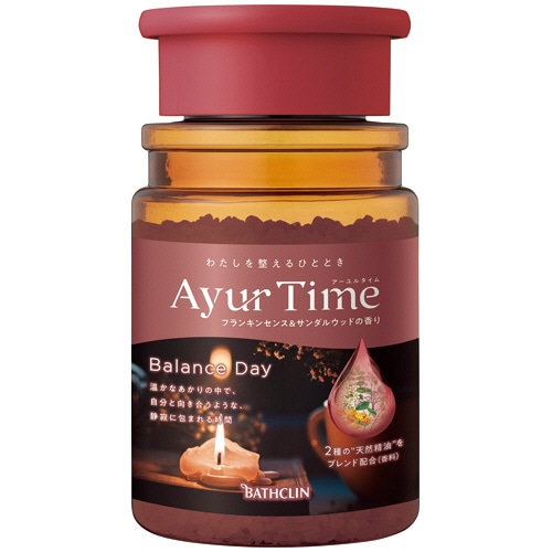 バスクリン アーユルタイム バランスデイ ボトル 520g 1本（ご注文単位1本）【直送品】