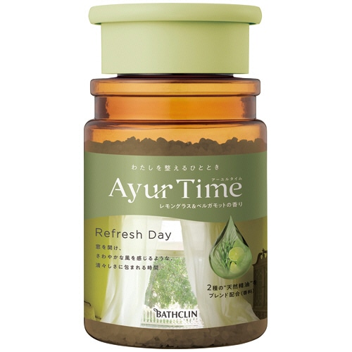 バスクリン アーユルタイム リフレッシュデイ ボトル 520g 1本（ご注文単位1本）【直送品】