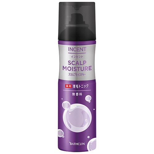 バスクリン インセント 薬用育毛トニック スカルプモイスチャー 無香料 190g 1本（ご注文単位1本）【直送品】