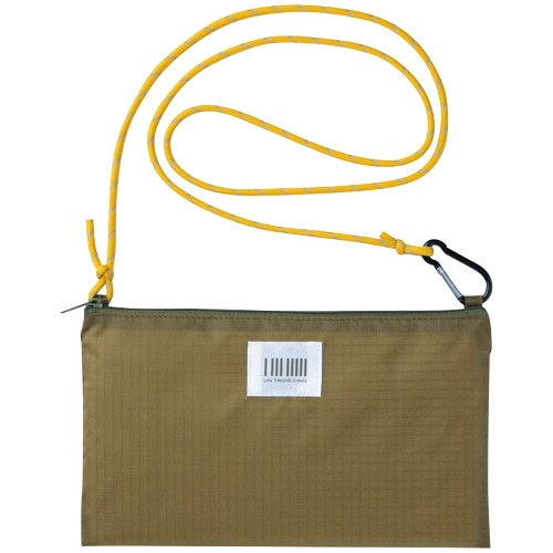 ヒサゴ 防災サコッシュ カーキ UTB01 1セット/個（ご注文単位1個）【直送品】