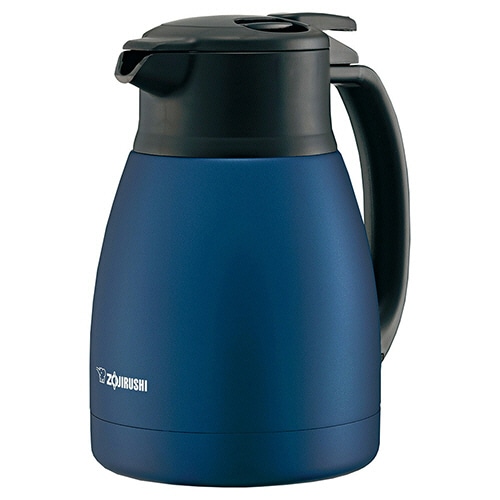 象印 ステンレスポット 1.0L マットネイビー SH-HC10-AD 1個（ご注文単位1個）【直送品】