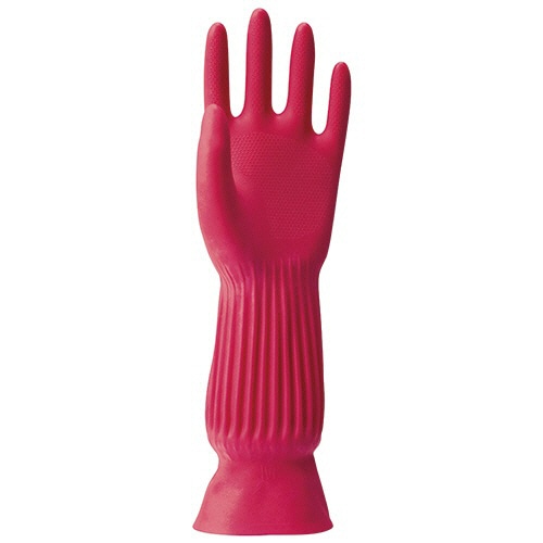 ダンロップホームプロダクツ 樹から生まれた手袋 プリティーネ S レッド 1双(ご注文単位1双)【直送品】