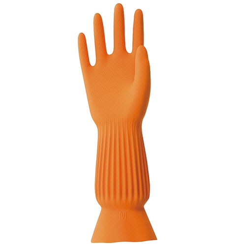 ダンロップホームプロダクツ 樹から生まれた手袋 プリティーネ S オレンジ 1双(ご注文単位1双)【直送品】