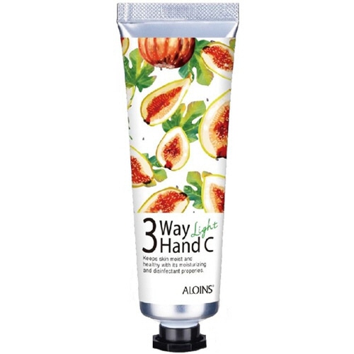 アロインス化粧品 3ウェイ ハンドクリームライト イチジクの香り 50g 1個（ご注文単位1個）【直送品】
