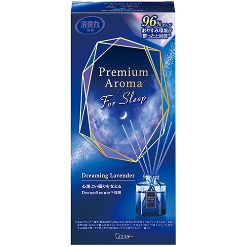 エステー 消臭力 Premium Aroma For Sleep Stick 寝室用 ドリーミングラベンダー 本体 50mL 1個（ご注文単位1個）【直送品】