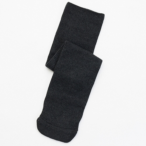 徳武産業 あゆみが作った靴下のびのびIIロング フリーサイズ ブラック 4306-BK 1足（ご注文単位1足）【直送品】