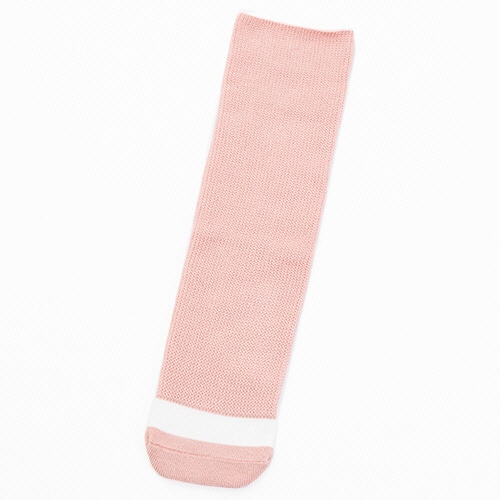 徳武産業 名前が書けるのびのびII フリーサイズ ピンク 4307-PK 1足（ご注文単位1足）【直送品】