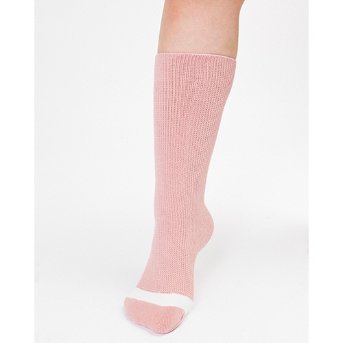 徳武産業 名前が書けるのびのびII フリーサイズ ピンク 4307-PK 1足(ご注文単位1足)【直送品】