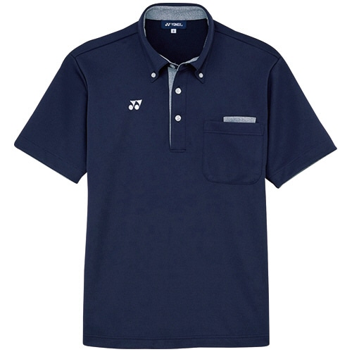 トンボ ヨネックス×キラク ニットシャツ(男女兼用) ブリーズライト ネイビー Lサイズ CY204-88-L 1着(ご注文単位1着)【直送品】