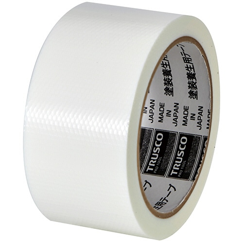 TRUSCO 塗装養生用テープ ホワイト 50mm×25m TYT5025-W 1巻（ご注文単位1巻）【直送品】