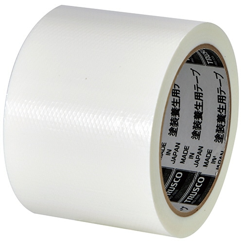 TRUSCO 塗装養生用テープ ホワイト 75mm×25m TYT7525-W 1巻（ご注文単位1巻）【直送品】