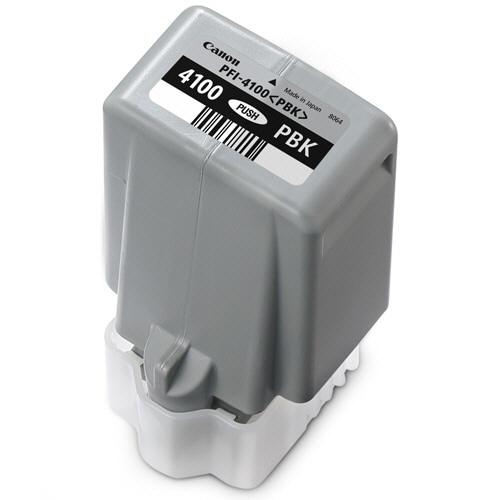 キヤノン インクタンク PFI-4100PBK 顔料フォトブラック 80mL 6777C004 1個（ご注文単位1個）【直送品】