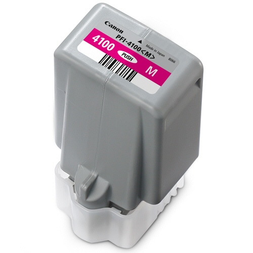 キヤノン インクタンク PFI-4100M 顔料マゼンタ 80mL 6779C004 1個（ご注文単位1個）【直送品】