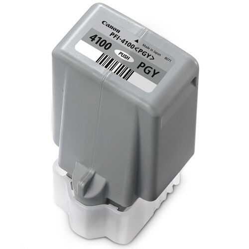 キヤノン インクタンク PFI-4100PGY 顔料フォトグレー 80mL 6784C004 1個（ご注文単位1個）【直送品】